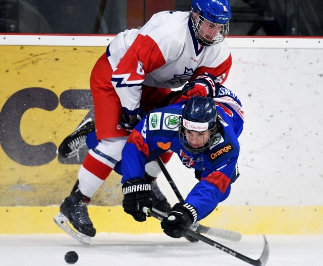 U18 - Kravaře: Česko - Slovensko, 8.4.2019