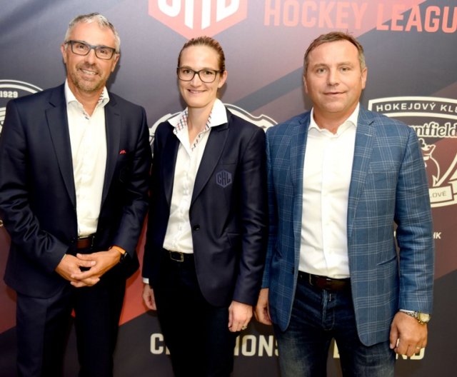 Tisková konference před zahájením sezony 2018/2019 Champions Hockey League