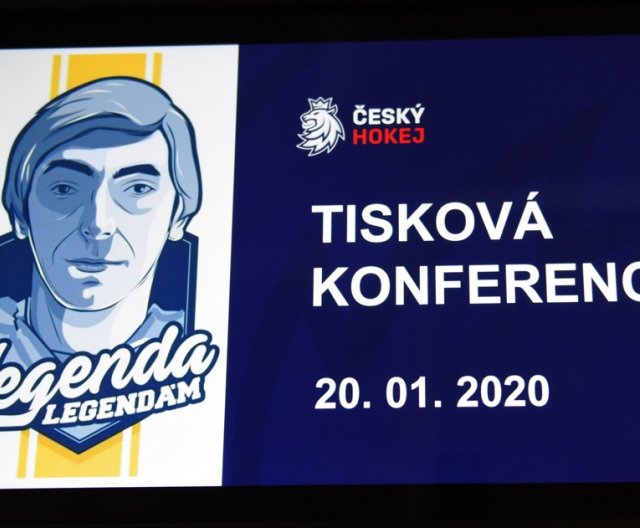 Tisková konference k projektu Legenda legendám, 20.1.2020