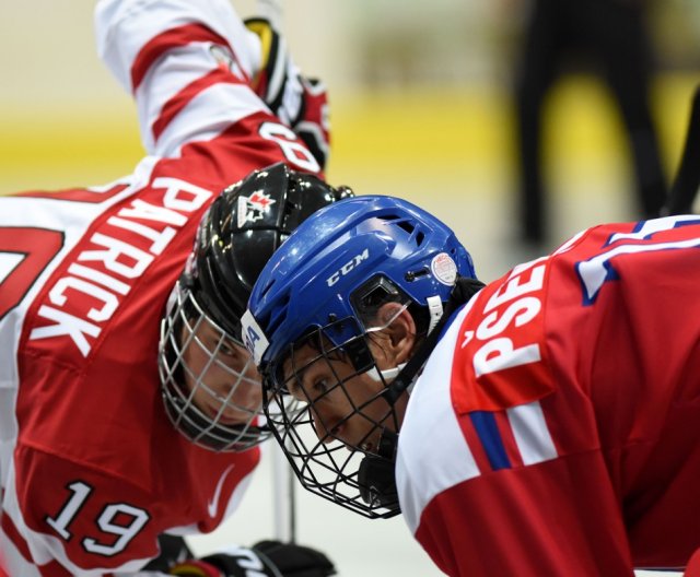 U18: Česko - Kanada, Břeclav, 10.8.2015