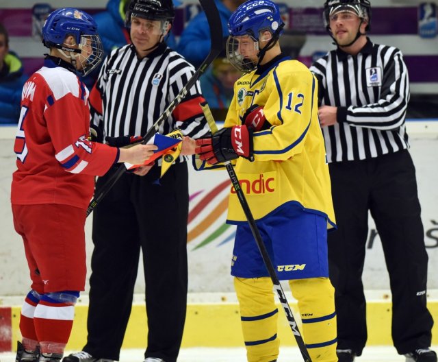 U16 - Přerov: Česko - Švédsko, 16.2.2018