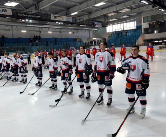 U19 - Hodonín: Slovensko vs Rusko, 8.4.2018