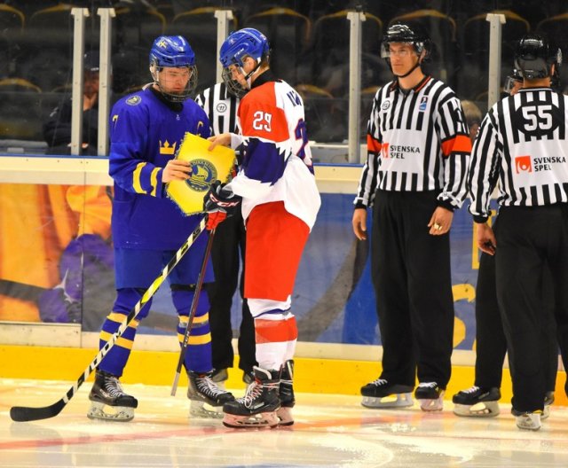 U18 - Švédsko: Švédsko vs Česko, 25.4.2019