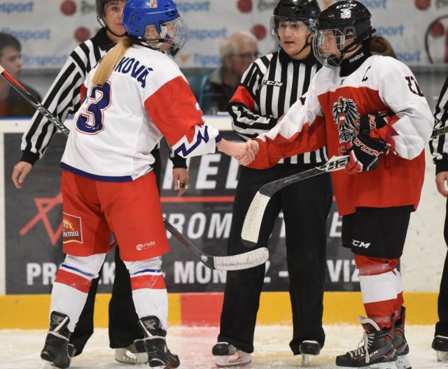 Ženy U16 - Příbram: Česko vs Rakousko, 29.4.2019