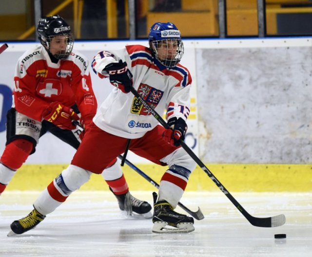 U16 - Klášterec n.O.: Česko - Švýcarsko,12.11.2017