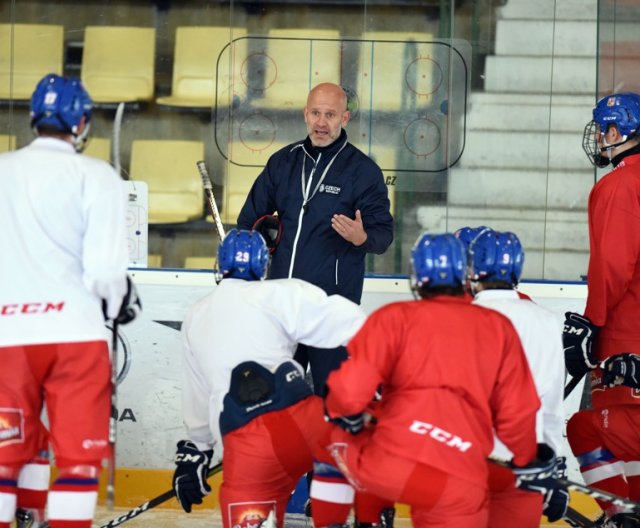 U18 - Příbram: Trénink před trojzápasem proti Rusku