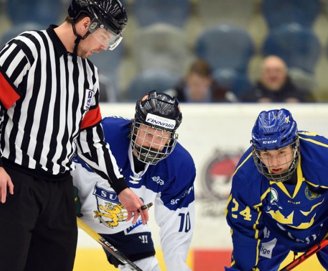 U18 - Chomutov: Finsko vs Švédsko, 7.2.2020