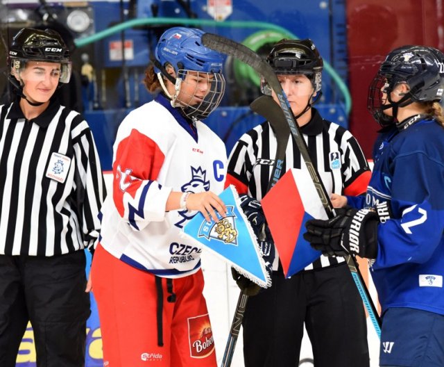 Ženy U18 - Jihlava: Česko - Finsko, 23.8.2019