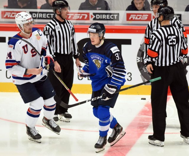 U20 - Třinec: USA – Finsko, 2.1.2019