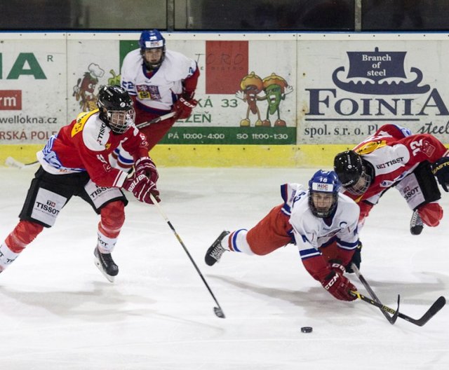 U16: Česko - Švýcarsko, Třemošná, 6.11.2014