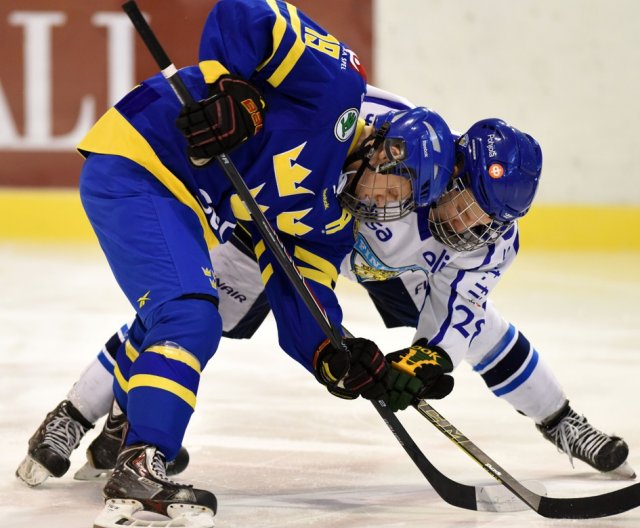 U18: Švédsko – Finsko, Kravaře, 6.2.2015