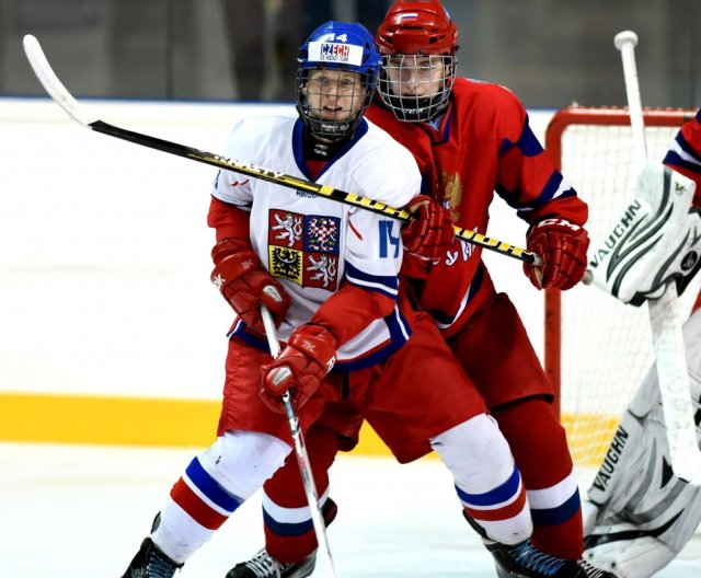 U16: Česko - Rusko, Kralupy, 19.12.2014