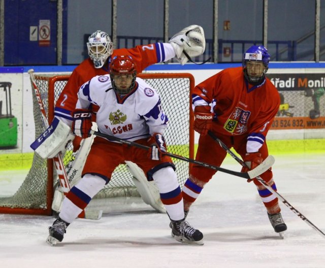 U18: Česko - Rusko, Litoměřice, 7.11.2014