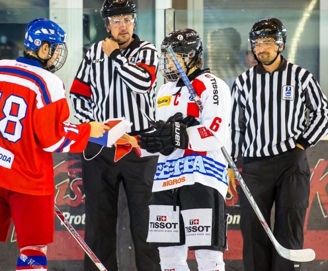 U16: Česko vs. Švýcarsko, Rokycany, 8.11.2015