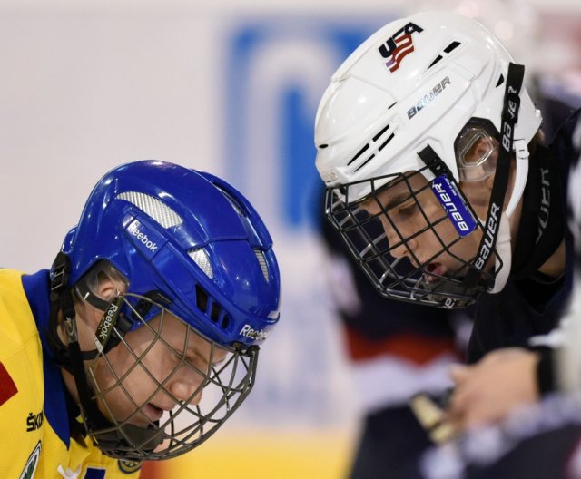 U18: USA - Švédsko, Kravaře, 4.2.2015