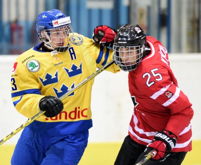 U18: CAN vs. SWE 7:3 