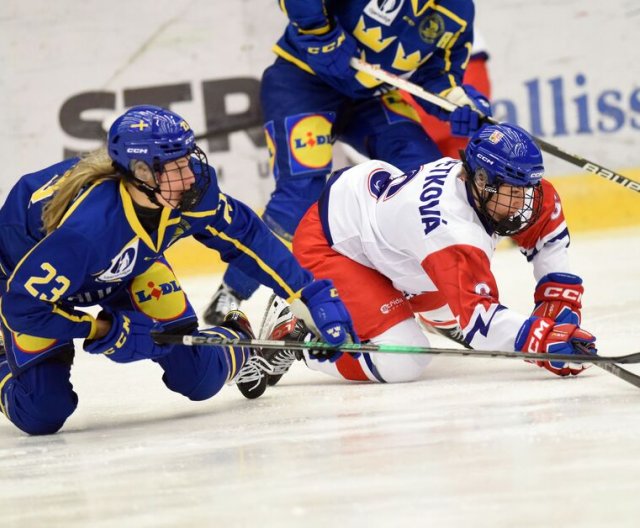 Ženy U18: Česko - Švédsko, 14. prosince 2023