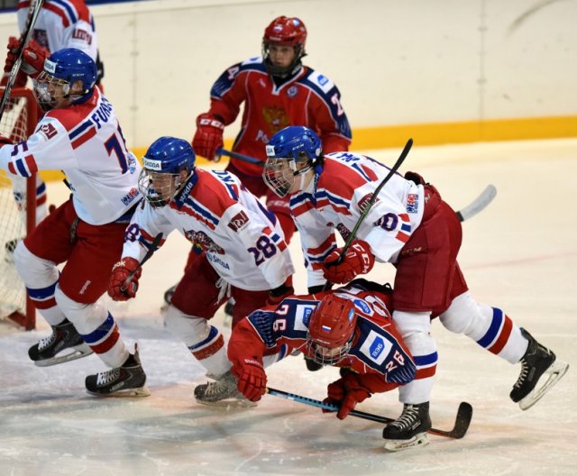 U18: Česko - Rusko, Příbram, 17.10.2015