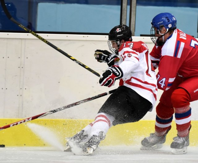 U18: CZE vs. CAN 1:3