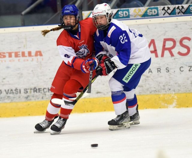 Ženy U18: Česko - Slovensko, 16. prosince 2023