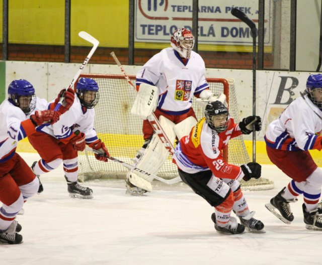 U17: Česko - Švýcarsko, Písek, 9.11.2014