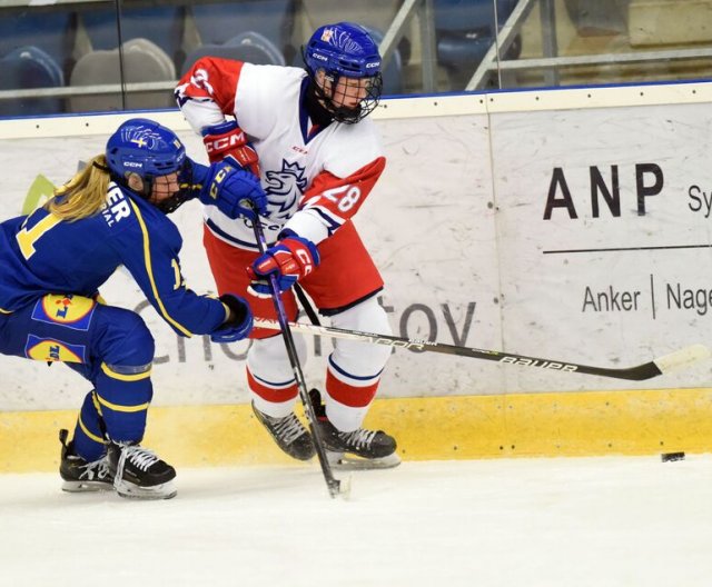 Ženy U18: Česko - Švédsko, 14. prosince 2023