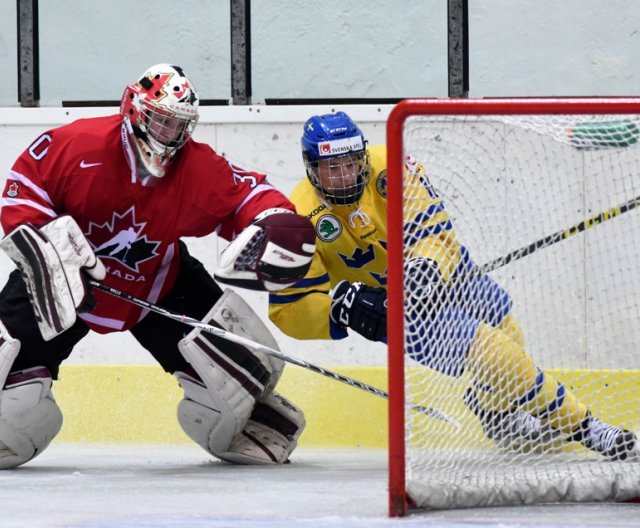 U18: CAN vs. SWE 7:3 