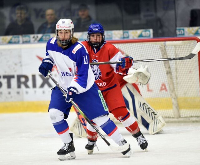 Ženy U18: Česko - Slovensko, 16. prosince 2023