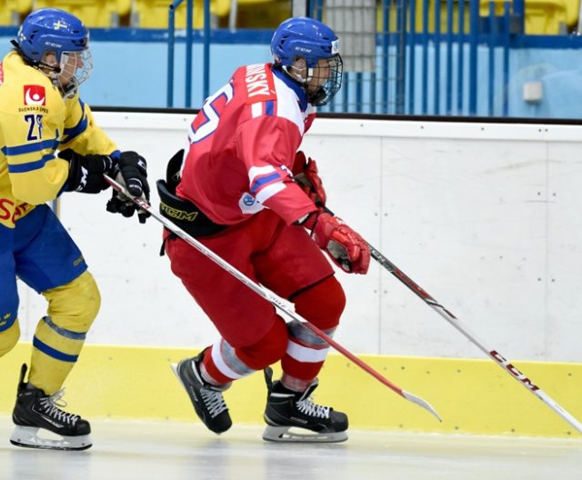 U18: CZE vs. SWE 0:2