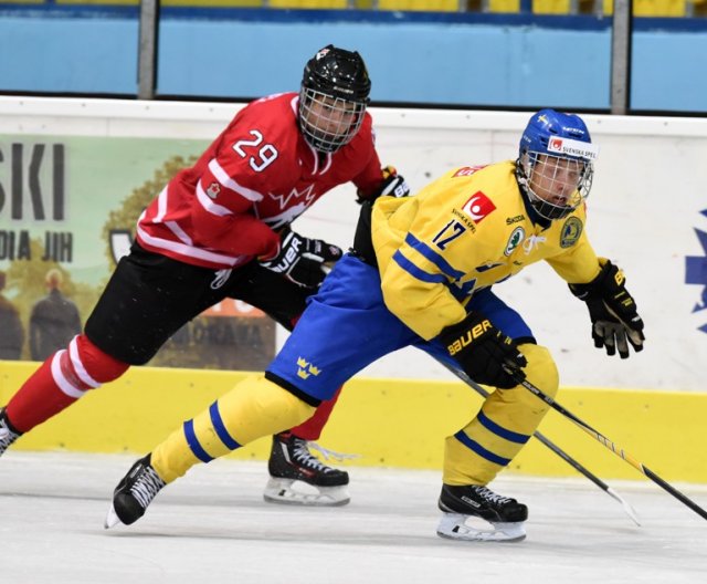 U18: CAN vs. SWE 7:3 