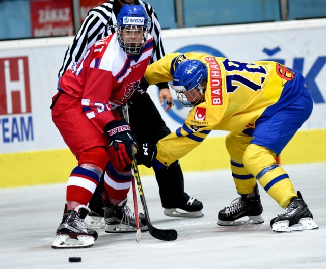 U18: CZE vs. SWE 0:2