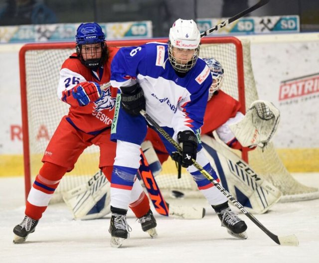 Ženy U18: Česko - Slovensko, 16. prosince 2023