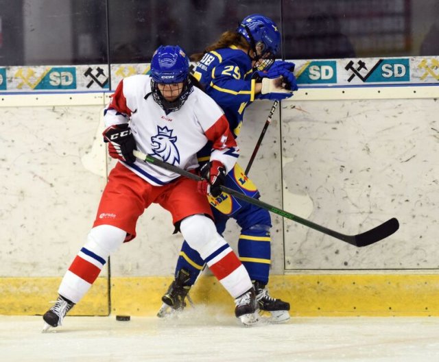 Ženy U18: Česko - Švédsko, 14. prosince 2023