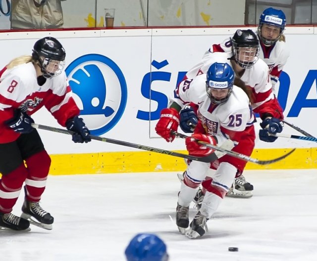 Ženy - CZE vs. AUT, Znojmo, 31.12.2015