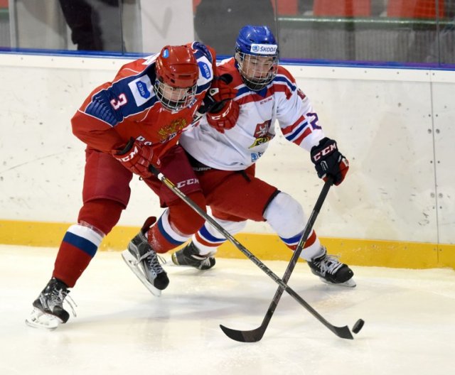 U18: Česko - Rusko, Příbram, 18.10.2015