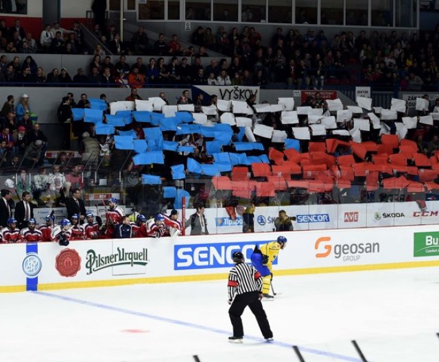 EHT: Česko vs Švédsko, Znojmo, 29.4.2016