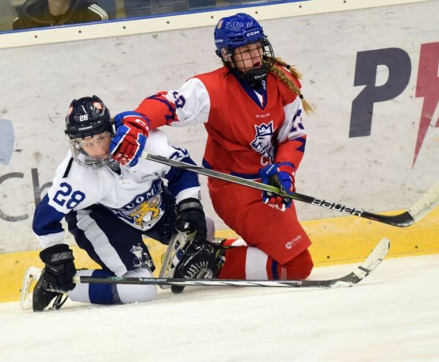 Ženy U18: Česko - Finsko, 15. prosince 2023