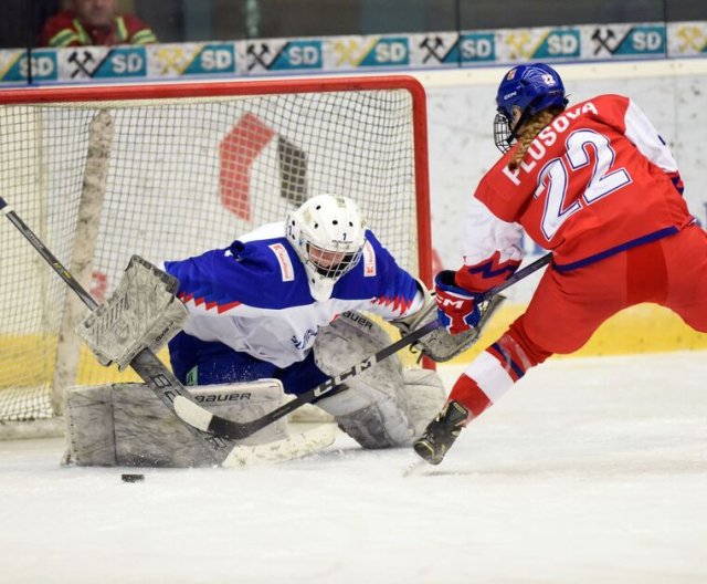 Ženy U18: Česko - Slovensko, 16. prosince 2023