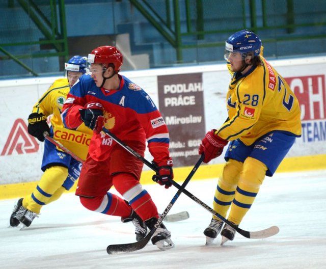 U20 - Hodonín: Švédsko vs Rusko, 26.8.2016