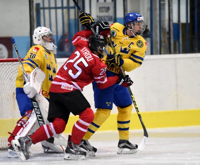 U18: CAN vs. SWE 7:3 