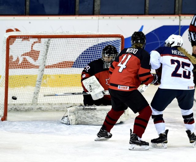 MS žen U18: Kanada vs USA, 14.1.2017