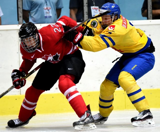 U18: CAN vs. SWE 7:3 