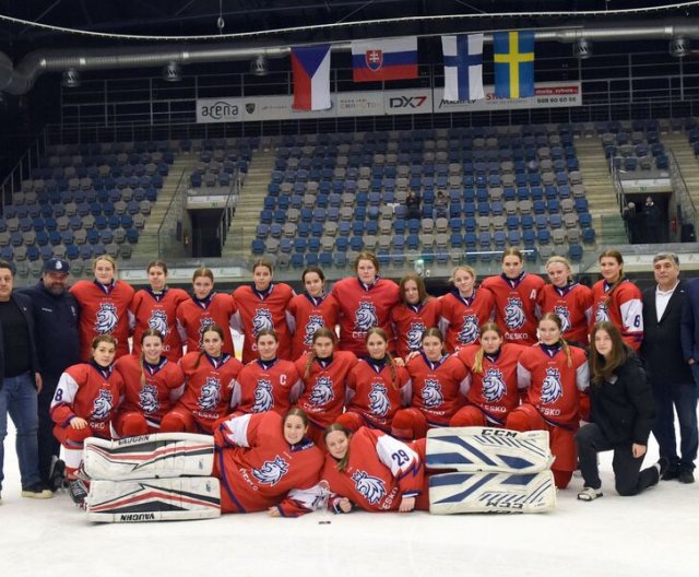 Ženy U18: Česko - Slovensko, 16. prosince 2023