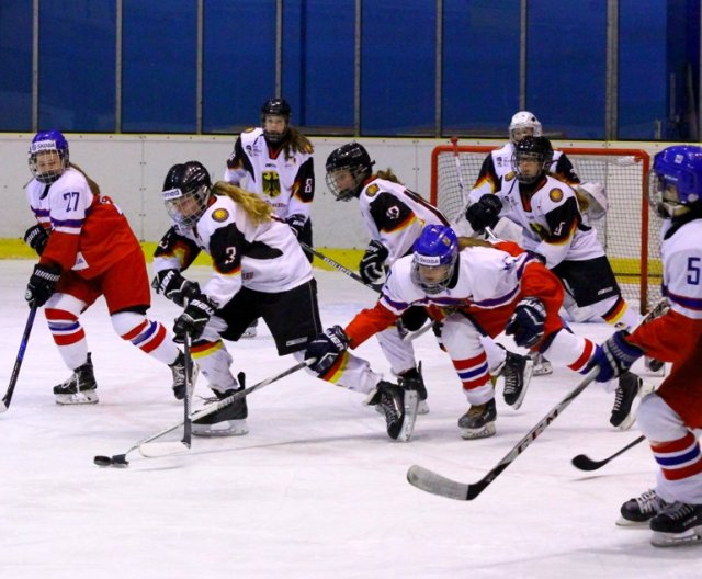 Ženy U16 - Lovosice: Česko-Německo, listopad 2017