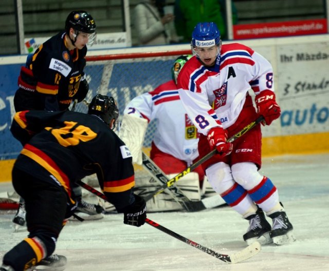 U19: Česko vs. Německo, Deggendorg, únor 2016