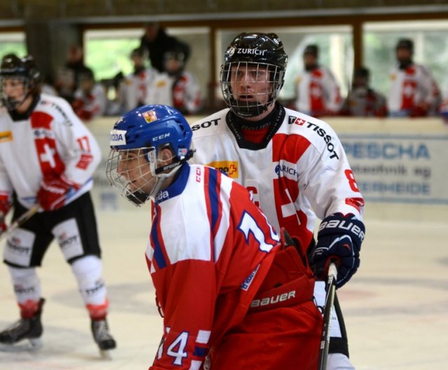 U17 - Lenzerheide: Švýcarsko - Česko, 2.4.2016