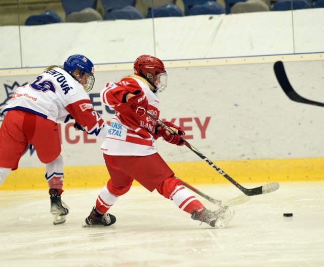 Ženy A-tým - Chomutov: CZE - DEN, 5. 11. 2021