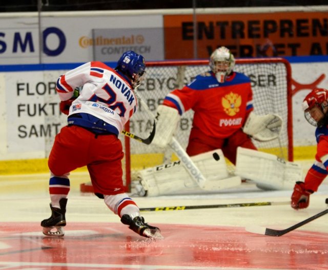 U17 - Švédsko: Česko vs Rusko, 16.4.2016