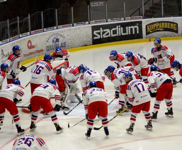 U18 - Švédsko: CZE - RUS, 12.2.2017