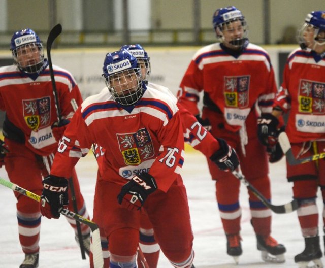 U16: Česko - SD Kladno, Velké Popovice, 16.10.2017